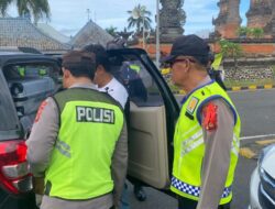 Arus Balik Lebaran, Polres Jembrana Gencarkan Pemeriksaan Ranmor di Pintu Masuk Bali