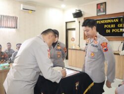 Sebulan Penuh, Puluhan Siswa Diktuba Polri Magang di Polres Brebes