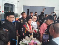 Raih Mendali Emas Pada Sea Games Kamboja, Pesilat Cantik Tegal Disambut Meriah