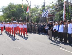 Gerak Jalan Kreasi Meriahkan HUT Kota Negara