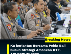 Ka korlantas Bersama Polda Bali Susun Strategi dalam Pengamanan KTT-AIS FORUM 2023