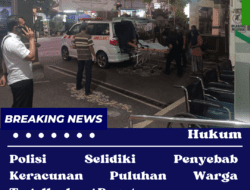 Polisi Selidiki Penyebab Keracunan Puluhan Warga Tegalbadeng Barat