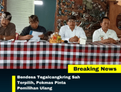 Melalui Paruman Madya, I Ketut Suarna Terpilih Jadi Bendesa Tegalcangkring