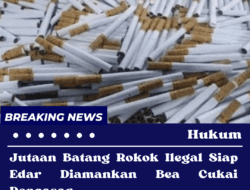 Jutaan Batang Rokok Ilegal Siap Edar Diamankan Bea Cukai Denpasar