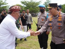 Arus Mudik, Bupati Tamba Dampingi Kapolri Tinjau Pelabuhan Gilimanuk