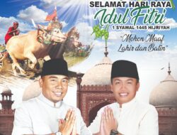 Sambut Hari Kemenangan, Pemkab Jembrana Ucapkan Selamat Idul Fitri 1445 H/2024 M