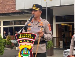 Sebelas Pejabat Polres Jembrana Dimutasi, Ini Pesan Kapolres