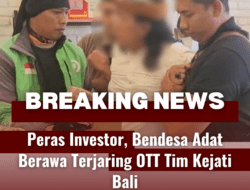 Peras Investor 10 Miliar, Bendesa Adat Berawa Ditangkap Kejati Bali