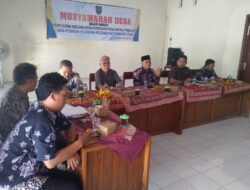 Rumuskan RKPDes, Desa Pasarean Gelar Musdes, Berikut Amanat Camat