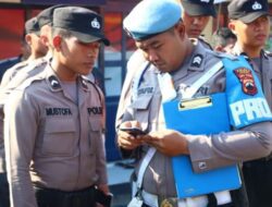 Cegah Dini Potensi Judi Online Bagi Anggota Polres tegal, HP seluruh Personel Diperiksa