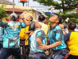 Semangat dan Tawa Warnai Lomba HUT RI ke-80 di Mapolres Tegal 