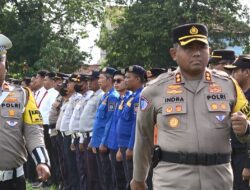 Kerahkan 500 personel Gabungan, Polres Tegal Siap Amankan Natal dan Tahun Baru 2025