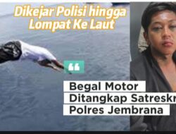 Pembegal Motor Di Jembrana Ternyata Residivis Penuh Tato