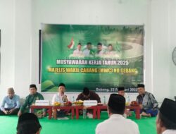 Majelis Wakil Cabang NU Gebang Gelar Musyawarah Kerja di KBNU, Perkokoh Kebersamaan Menjalankan Program Keumatan
