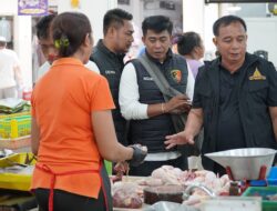 Awal Ramadhan, Polres Jembrana Pastikan Harga Pokok Sembako Stabil