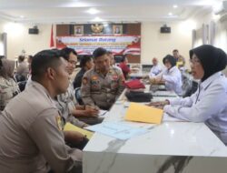 Tim Itwasda Polda Jateng Gelar Audit Kinerja Tahap Satu di Polres Tegal Kota