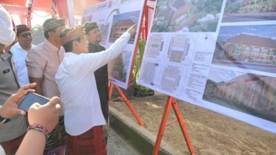 Bupati Badung Groudbreaking Gedung DPRD dan Pos Polairud Polres Badung