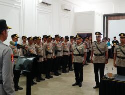 Kasatsamapta dan Kapolsek Kedung banteng Resmi Diganti, ini Pesan Kapolres Tegal