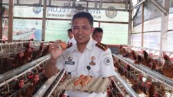 Peduli Bencana, Hasil Panen Telur Ayam dan Bebek Rutan Negara di Sumbangkan
