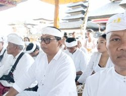 Pesemetonan AKDBA Buleleng Tutup Rangkaian Penganyar Upacara Betara Turun Kabeh