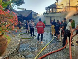 Api Lahap Agung Restoran di Nusa Dua, Kerugian Capai Lima Miliar