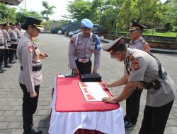 Sejumlah Pejabat di Mutasi, Kapolres Jembrana : Penyegaran Organisasi Demi Pelayanan Lebih Optimal   