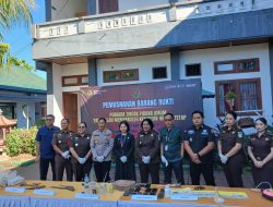 Kejari Jembrana Musnahkan Ratusan Gram Narkotika, Wujud Transparansi Penegakan Hukum   