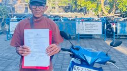 Motor Curian Ditemukan di Pantai Lembeng, Polisi Masih Selidiki Pelaku