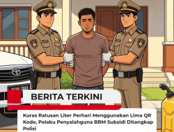 Kuras Ratusan Liter Perhari, Pelaku Penyalahguna BBM Subsidi Ditangkap Polisi