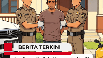 Kuras Ratusan Liter Perhari, Pelaku Penyalahguna BBM Subsidi Ditangkap Polisi
