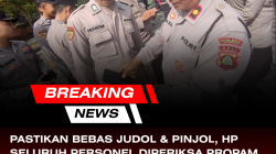 Pastikan Bebas Judol dan Pinjol, HP Seluruh Personel Diperiksa Propam