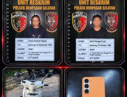 Viral di Media Sosial, Polisi Amankan Dua Terduga Pelaku Pencurian HP di Panjer
