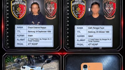 Viral di Media Sosial, Polisi Amankan Dua Terduga Pelaku Pencurian HP di Panjer