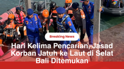 Hari Kelima Pencarian, Jasad Korban Jatuh ke Laut di Selat Bali Ditemukan